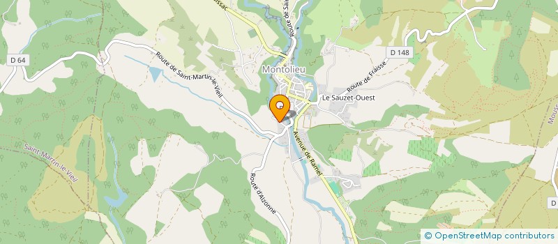 localisation de l'entreprise SCI DE LA FONTAINE  CARLIPA