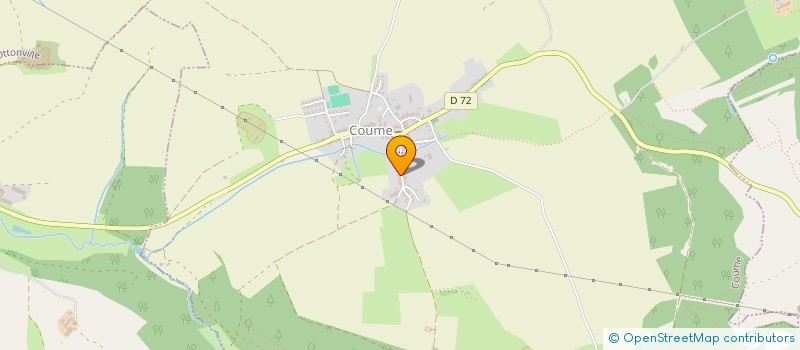 localisation de l'entreprise SCI DE LA FONTAINE  COUME