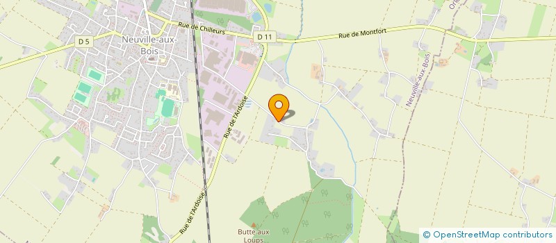 localisation de l'entreprise SCI DE LA FONTAINE à NEUVILLE-AUX-BOIS