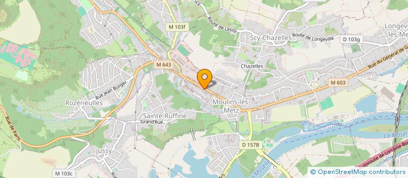 localisation de l'entreprise SCI DE LA FONTAINE  CHATEL-SAINT-GERMAIN