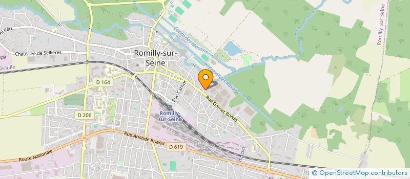 localisation de l'entreprise SCI DE LA FONTAINE  ROMILLY-SUR-SEINE