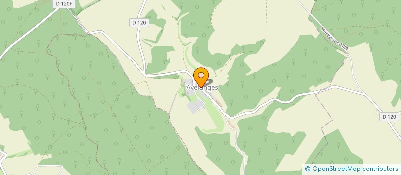 localisation de l'entreprise SCI DE LA FONTAINE  AVELANGES