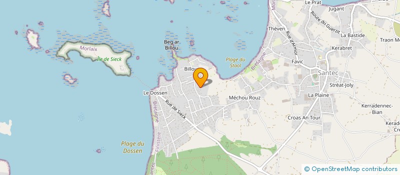 localisation de l'entreprise SCI DE LA FONTAINE à SANTEC