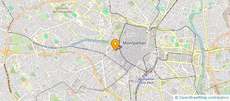 localisation de l'entreprise SCI DE LA FONTAINE à MONTPELLIER
