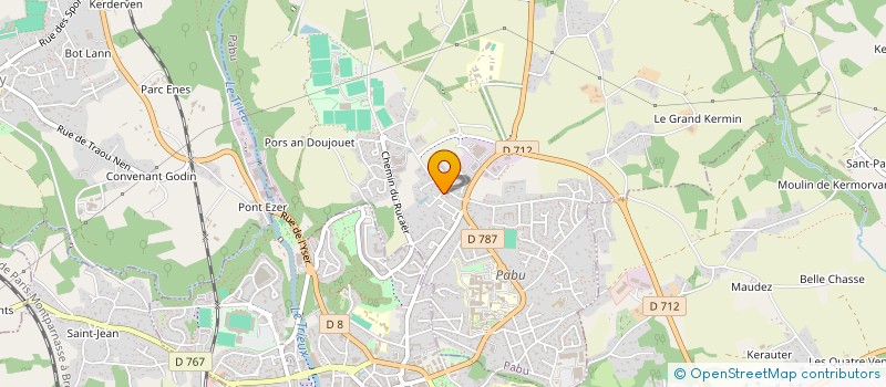 localisation de l'entreprise SCI DE LA FONTAINE  PABU