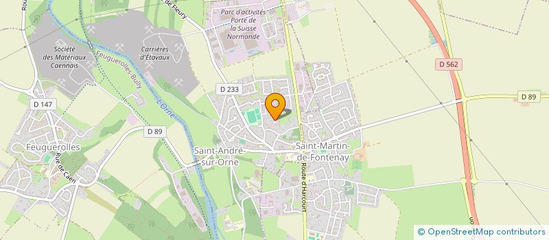 localisation de l'entreprise SCI DE LA FONTAINE à SAINT-ANDRE-SUR-ORNE