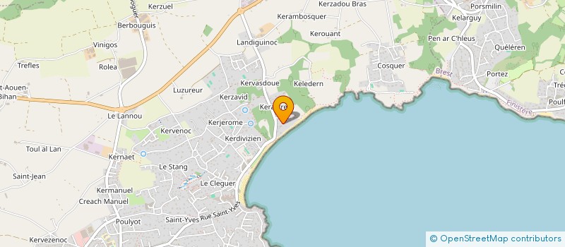 localisation de l'entreprise SCI DE LA FONTAINE  PLOUGONVELIN