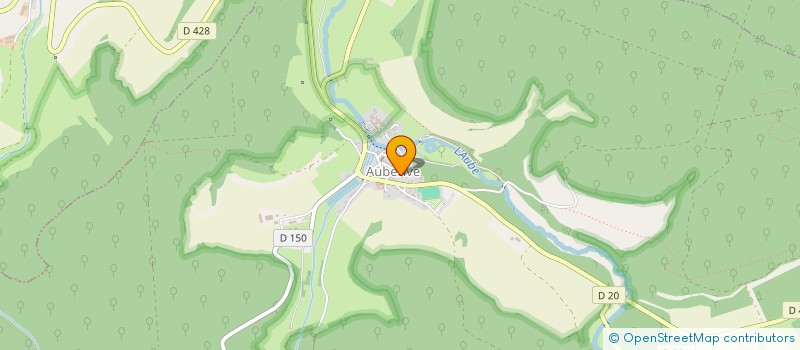 localisation de l'entreprise SCI DE LA FONTAINE à AUBERIVE