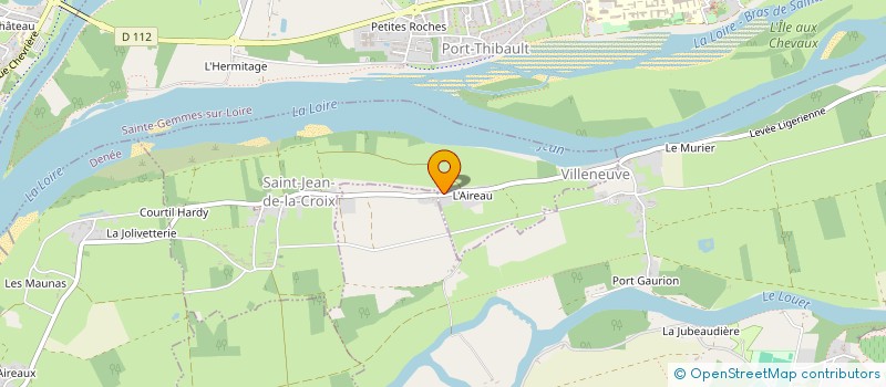 localisation de l'entreprise SCI DE LA FONTAINE  SAINT-JEAN-DE-LA-CROIX