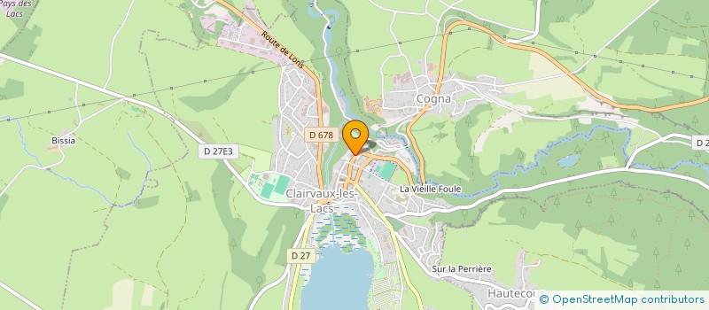 localisation de l'entreprise SCI DE LA FONTAINE  PONT-DE-POITTE