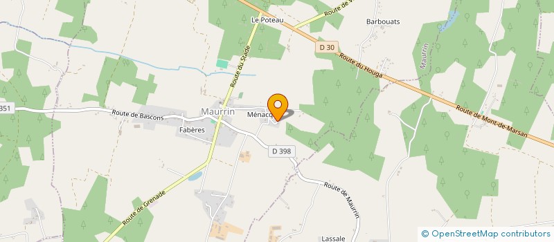 localisation de l'entreprise SCI DE LA FONTAINE  MAURRIN