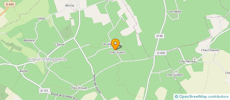 localisation de l'entreprise SCI DE LA FONTAINE à LAGARDE-SUR-LE-NE