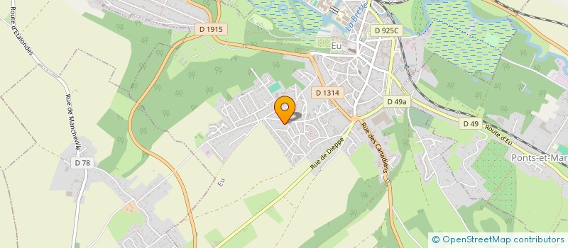 localisation de l'entreprise SCI DE LA FONTAINE  EU