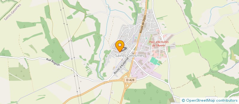 localisation de l'entreprise SCI DE LA FONTAINE AUX MALADES à SAINTS-GEOSMES