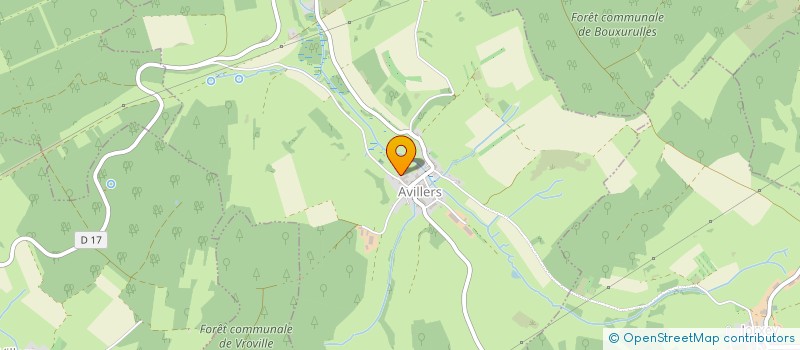 localisation de l'entreprise SCI DE LA FONTAINE BOISEE  AVILLERS