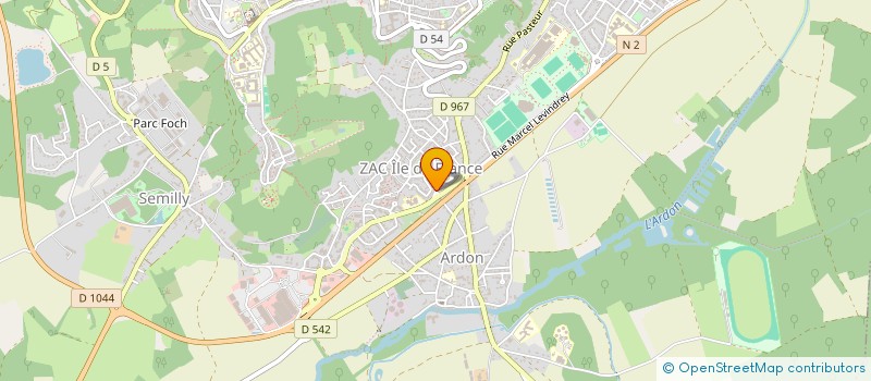 localisation de l'entreprise SCI DE LA FONTAINE BOUSSON à LAON