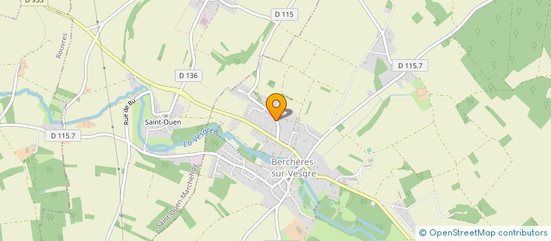 localisation de l'entreprise SCI DE LA FONTAINE DE LA GOUTTIERE à SAINT-OUEN-MARCHEFROY