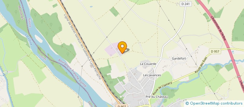localisation de l'entreprise SCI DE LA FONTAINE DE PITARD à NEUVY-SUR-LOIRE