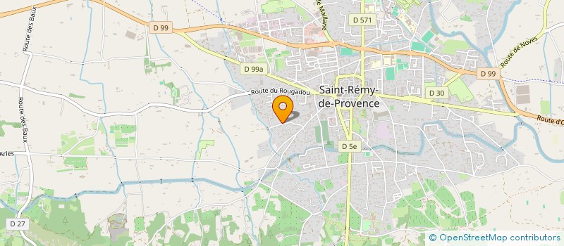 localisation de l'entreprise SCI DE LA FONTAINE DE VILLIERS à SAINT-REMY-DE-PROVENCE