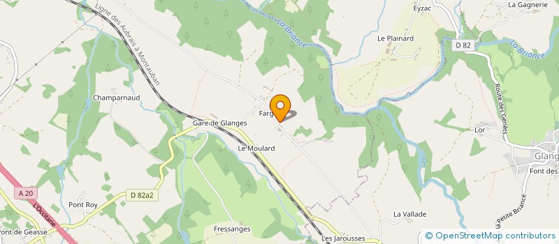 localisation de l'entreprise SCI DE LA FONTAINE I  VICQ-SUR-BREUILH