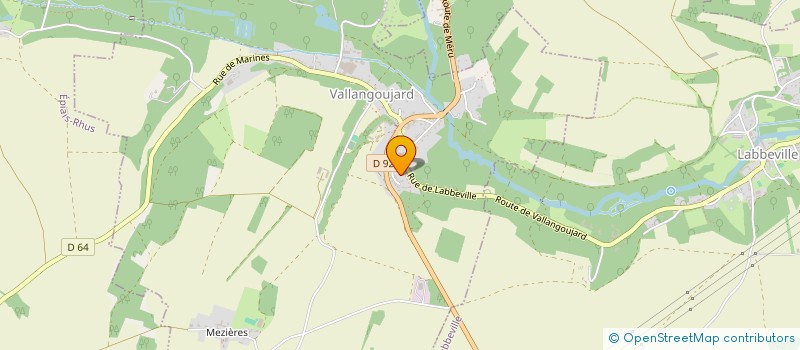 localisation de l'entreprise SCI DE LA FONTAINE OMER  MENOUVILLE