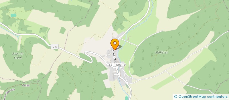 localisation de l'entreprise SCI DE LA FONTAINE SAINT AMAND à SALMAGNE