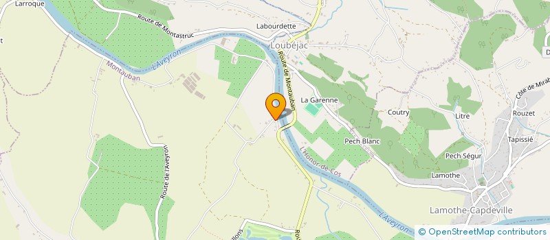 localisation de l'entreprise SCI DE LA FONTAINE SAINT PIERRE  MONTAUBAN