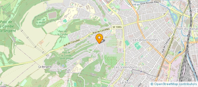 localisation de l'entreprise SCI DE LA FONTAINE SAINTE ANNE à DIJON