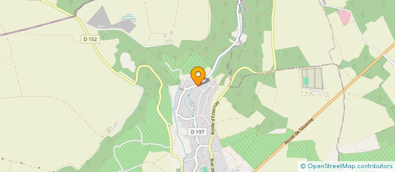 localisation de l'entreprise SCI DE LA FONTAINE ST JACQUES  VILLENAUXE-LA-GRANDE