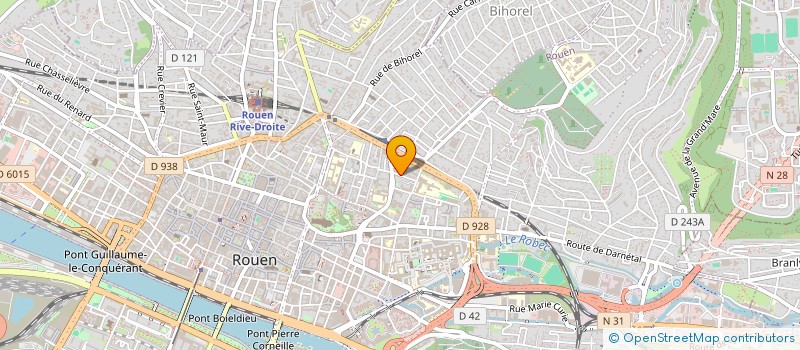 localisation de l'entreprise SCI DE LA FORESTRIE à ROUEN