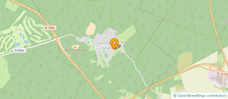 localisation de l'entreprise SCI DE LA FORET  AUMONT-EN-HALATTE