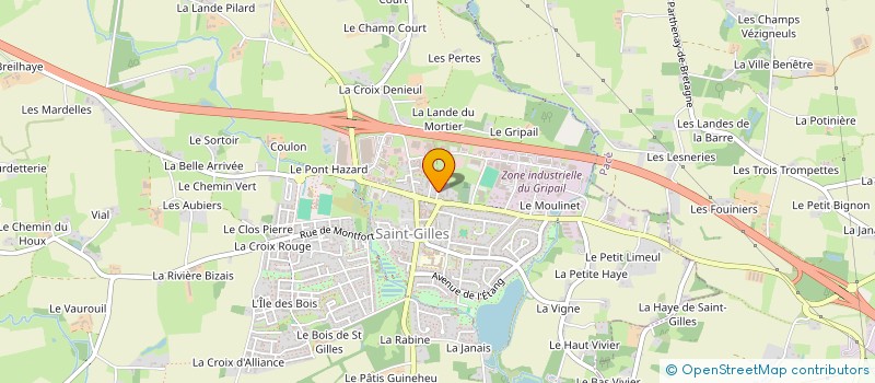 localisation de l'entreprise SCI DE LA FORGE à SAINT-GILLES