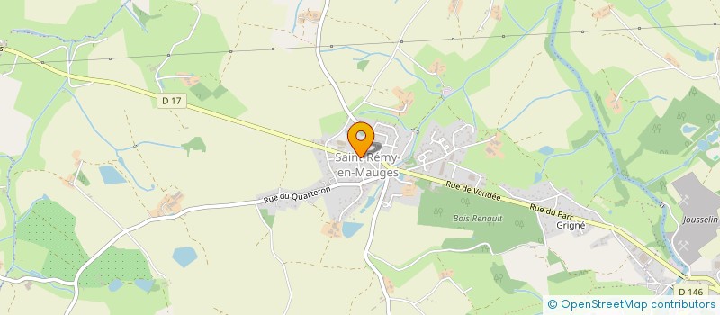 localisation de l'entreprise SCI DE LA FORGE  MAUGES-SUR-LOIRE