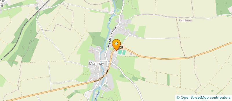 localisation de l'entreprise SCI DE LA FORGE  LE TITRE