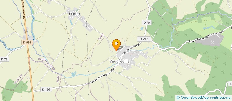 localisation de l'entreprise SCI DE LA FORGE  REVEL