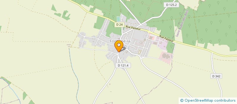 localisation de l'entreprise SCI DE LA FORGE à FONTAINE-LA-GUYON