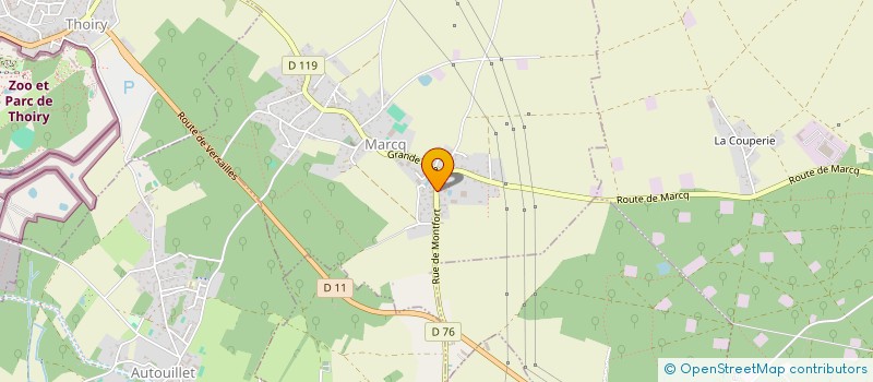 localisation de l'entreprise SCI DE LA FORGE  MARCQ