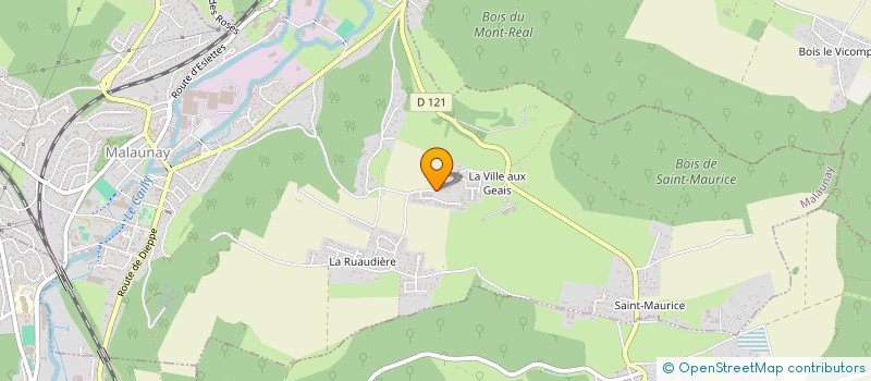 localisation de l'entreprise SCI DE LA FORGE  MALAUNAY