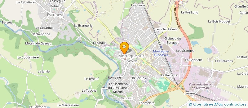 localisation de l'entreprise SCI DE LA FORGE  MORTAGNE-SUR-SEVRE