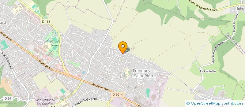 localisation de l'entreprise SCI DE LA FORGE  FRANQUEVILLE-SAINT-PIERRE