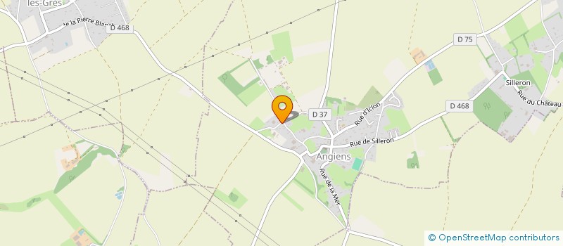 localisation de l'entreprise SCI DE LA FORGE  ANGIENS