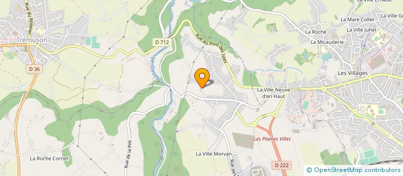 localisation de l'entreprise SCI DE LA FORGE ET CIE  PLOUFRAGAN