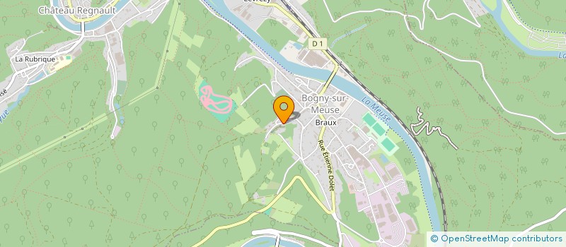 localisation de l'entreprise SCI DE LA FOSSE A LA TERRE  BOGNY-SUR-MEUSE