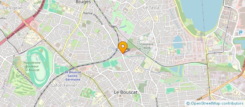 localisation de l'entreprise SCI DE LA FOSSE MONTALBOT  BRUGES