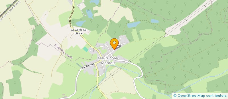 localisation de l'entreprise SCI DE LA FOSSE NOIRE  MAURUPT-LE-MONTOIS