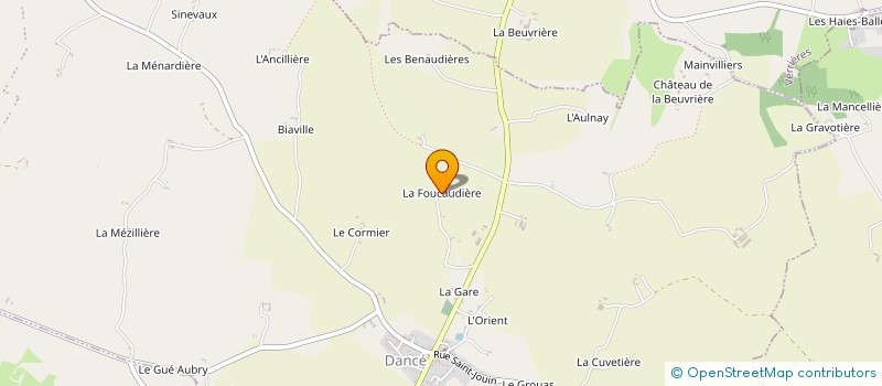 localisation de l'entreprise SCI DE LA FOUCAUDIERE à PERCHE-EN-NOCE