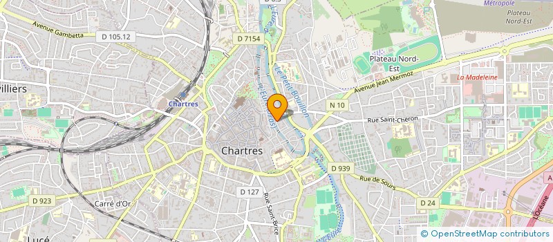 localisation de l'entreprise SCI DE LA FOULERIE à CHARTRES