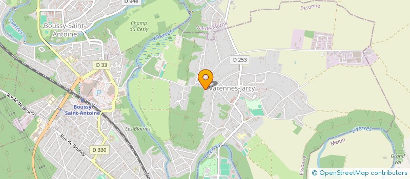 localisation de l'entreprise SCI DE LA FRAMBOISIERE  VARENNES-JARCY