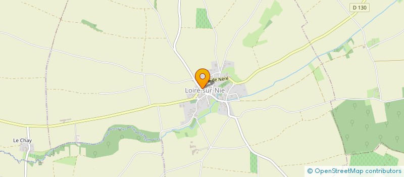 localisation de l'entreprise SCI DE LA FRATERNITE à LOIRE-SUR-NIE