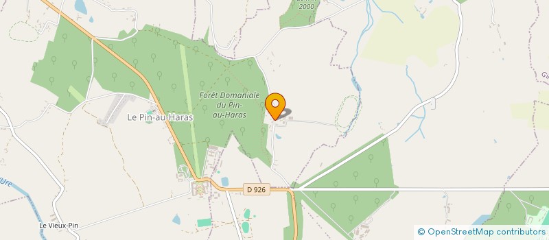localisation de l'entreprise SCI DE LA FRENAIE à LE PIN AU HARAS